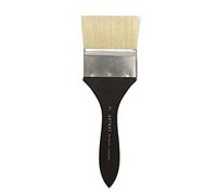 Artway 3" Flat Paint Brush - Short Handle - Hog Hair