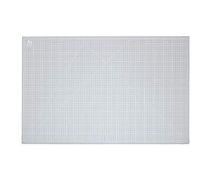Artway A1 Cutting Mat - Self Healing - Double Sided - Grid Markings in Centimetres/Inches, White,grey