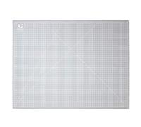 Artway A2 Cutting Mat - Self Healing - Double Sided - Grid Markings in Centimetres/Inches, White,grey