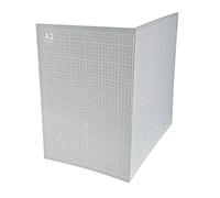 Artway A2 Folding Cutting Mat - Self Healing - Grid Markings in Centimetres, Grey
