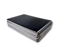 Artway Softback Spiral Bound Sketchbook - A3-135gsm Cartridge Paper - 40 pages/80 Sides - Pack of Ten, White