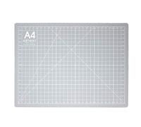 Artway A4 Cutting Mat - Self Healing - Double Sided - Grid Markings in Centimetres/Inches, Grey