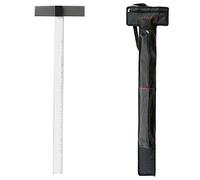 Artway Acrylic T-Square - 80cm - Ideal for Drafting/Technical Drawing/Architecture - Includes Protective Carry Case with Shoulder Strap