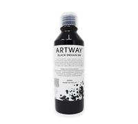Artway Black Indian Ink - 300ml - Ideal for Drawing, Illustration and Calligraphy Applications