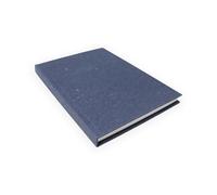 Artway Recycled Denim Sketchbook - A5 Portrait - 40 Pages/80 Sides of 200gsm Cotton Paper - 100% Recycled Sketchbook with Recycled Denim Cover