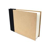 Artway Enviro - Casebound A5 Sketchbook - Landscape - 92 Sides/46 Pages of Recycled 170gsm Cartridge Paper - 100% Recycled Sketchbook, White