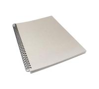Artway Enviro - Recycled A3 Sketchbook - Portrait - 80 Sides/40 Pages of Recycled 170gsm Drawing Paper - 100% Recycled Sketchbook/Scrapbook, Grey