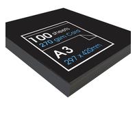 Artway ENVIRO Recycled Black Card - 270gsm - A1, A2, A3 & A4