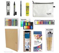 Artway GCSE & A-Level Course Art Kit - Back to School Art Supplies - Ideal Set for GCSE & A-Level Students
