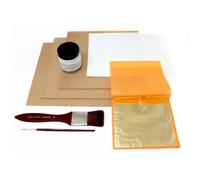 Artway Gold Leaf Kit - Ideal for Gilding & Gold leaf applications