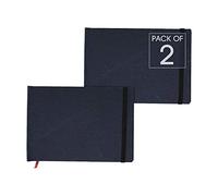Artway Indigo Handmade Casebound A6 Sketchbook - Landscape Twin Pack - 150gsm - 48 sheets/96 sides