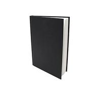 Artway Studio - Casebound A5 Sketchbook - Portrait - 92 Sides/46 Pages of 170gsm Cartridge Paper - Black Hardback Sketchbook