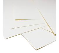 Artway Studio - Acid Free A2 Mixed Media Paper - Ideal for Mixed Applications - 240gsm - A2 (50 Sheets), White