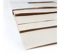 Artway Tree Free Hemp Paper Pack - 24 x 150gsm A4 Sheets - Hemp Plant Fibre Paper for Arts & Crafts