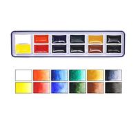 Artway High Pigment Watercolour Paint Set - 12 Pans / Colours
