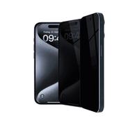 Artwizz PrivacyGlass Protective Glass Compatible with iPhone 15 Pro - Phone Privacy Screen Protector, Black Out Screen Anti-Spy Function