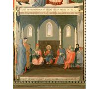 ARTXLXXBN Famous Art Print Poster Vintage Wall Art Christ Among the Doctors by Fra Angelico Canvas Art Poster for Home Decor 60x90cm