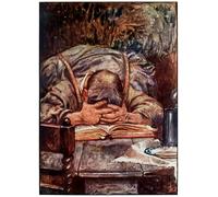 ARTXLXXBN Famous Art Print Poster Vintage Wall Art Christian From the Pilgrims Progress From This World by Byam Liston Shaw Canvas Art Poster for Home Decor 60x90cm
