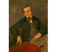 ARTXLXXBN Famous Art Print Poster Vintage Wall Art Evariste De Valernes Painter And friend of the artist by Edgar Degas Canvas Art Poster for Home Decor 60x90cm