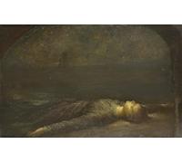 ARTXLXXBN Famous Art Print Poster Vintage Wall Art Found Drowned by George Frederic Watts Canvas Art Poster for Home Decor 60x90cm