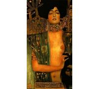 ARTXLXXBN Famous Art Print Poster Vintage Wall Art Judith Mit Dem Kopf Von Holofernes by Gustav Klimt Canvas Art Poster for Home Decor 60x90cm