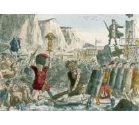 ARTXLXXBN Famous Art Print Poster Vintage Wall Art Landing of Julius Caesar by Laeech Canvas Art Poster for Home Decor 60x90cm