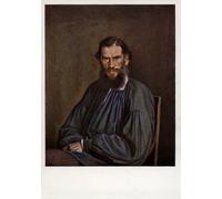 ARTXLXXBN Famous Art Print Poster Vintage Wall Art Leo Tolstoy Russian Novelist Short Story Writer by Ivan Nikolaevich Kramskoy Canvas Art Poster for Home Decor 60x90cm