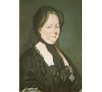 ARTXLXXBN Famous Art Print Poster Vintage Wall Art Maria Theresa Empress of Austria in Mourning by Ducreux Canvas Art Poster for Home Decor 60x90cm