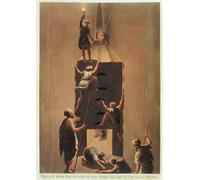 ARTXLXXBN Famous Art Print Poster Vintage Wall Art Passage From the Second to the Third Gallery in the Great Pyramid by Mayer Canvas Art Poster for Home Decor 60x90cm