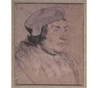 ARTXLXXBN Famous Art Print Poster Vintage Wall Art Portrait of a Scholar or Cleric by Hans Holbein the Younger Canvas Art Poster for Home Decor 60x90cm