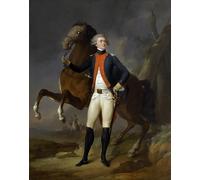 ARTXLXXBN Famous Art Print Poster Vintage Wall Art Portrait of Gilbert Motier the Marquis De La Fayette by Louis Leopold Boilly Canvas Art Poster for Home Decor 60x90cm