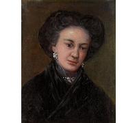 ARTXLXXBN Famous Art Print Poster Vintage Wall Art Portrait of the Actress Rita Luna by Francisco De Goya Canvas Art Poster for Home Decor 60x90cm