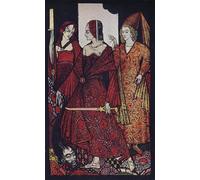 ARTXLXXBN Famous Art Print Poster Vintage Wall Art Queens Who Cut the Bogs of Glanna Judith of Scripture and Glorianna by Harry Clarke Canvas Art Poster for Home Decor 60x90cm