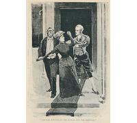 ARTXLXXBN Famous Art Print Poster Vintage Wall Art She Was Ejected by the Butler and the Footman by Sidney Paget Canvas Art Poster for Home Decor 60x90cm