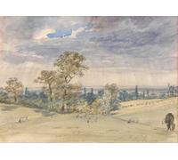 ARTXLXXBN Famous Art Print Poster Vintage Wall Art Suffolk Landscape by John Constable Canvas Art Poster for Home Decor 60x90cm