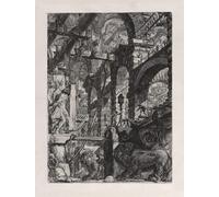 ARTXLXXBN Famous Art Print Poster Vintage Wall Art the Bas Reliefs Plate From Carceri by Battista Piranesi Canvas Art Poster for Home Decor 60x90cm