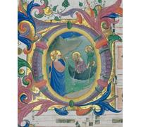ARTXLXXBN Famous Art Print Poster Vintage Wall Art the Calling of Simon Peter and Andrew Illustrated Miniature in a Missal by Fra Angelico Canvas Art Poster for Home Decor 60x90cm