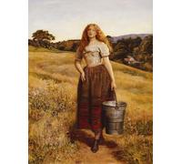 ARTXLXXBN Famous Art Print Poster Vintage Wall Art the Farmer by John Everett Millais Canvas Art Poster for Home Decor 60x90cm
