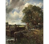 ARTXLXXBN Famous Art Print Poster Vintage Wall Art the Lock by John Constable Canvas Art Poster for Home Decor 60x90cm