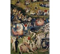 ARTXLXXBN Famous Art Print Poster Vintage Wall Art the Lust. Detail From the Table of the Seven Cardinal Sins by Hieronymus Boske Canvas Art Poster for Home Decor 60x90cm