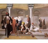 ARTXLXXBN Famous Art Print Poster Vintage Wall Art the Public Scribe by Walter Gould Canvas Art Poster for Home Decor 60x90cm