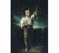 ARTXLXXBN Famous Art Print Poster Vintage Wall Art the Young Fisherman by Henry Inman Canvas Art Poster for Home Decor 60x90cm