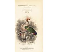 ARTXLXXBN Famous Art Print Poster Vintage Wall Art Titlepage with Vignette of Major Mitchell's Cockatoo by William Home Lizars Canvas Art Poster for Home Decor 60x90cm