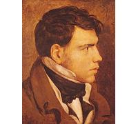 ARTXLXXBN Famous Art Wall Decor Abstract Art Picture Portrait of a Young Man by Jean Auguste Ingres Animal Pictures for Home Decor 60x90cm