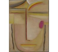 ARTXLXXBN Famous Painting Art Wall Decor Abstract Art Picture Abstract Head Gold and Pink by Alexej Von Jawlensky Animal Pictures for Home Decor 60x90cm