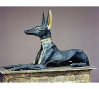 ARTXLXXBN Famous Painting Art Wall Decor Abstract Art Picture Anubis Egyptian God of the Dead by Famous Artist Animal Pictures for Home Decor 60x90cm