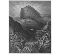 ARTXLXXBN Famous Painting Art Wall Decor Abstract Art Picture Bible the Sent Forth by Gustave Dore Animal Pictures for Home Decor 60x90cm