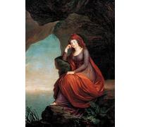 ARTXLXXBN Famous Painting Art Wall Decor Abstract Art Picture Countess Maria a Hermengilde Esterházy Née Princess by Elisabeth Louise Vigee Lebrun Animal Pictures for Home Decor 60x90cm