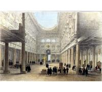 ARTXLXXBN Famous Painting Art Wall Decor Abstract Art Picture Design for the Royal Exchange Interior by Charles Robert Cockerell Animal Pictures for Home Decor 60x90cm
