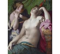ARTXLXXBN Famous Painting Art Wall Decor Abstract Art Picture Dying Cleopatra by Rosso Fiorentino Animal Pictures for Home Decor 60x90cm